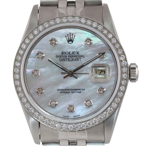 rolex diamond bezel 36mm